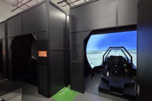 Targeted Fidelity Apache Tactical Trainer (TFATT). AH-64E Apache helicopter simulator